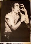 Henry Rollins / 100 Club Poster 0796 