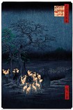 Hiroshige / Foxfire Poster 1941