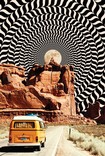 Illusionary Road Trip Poster 2045